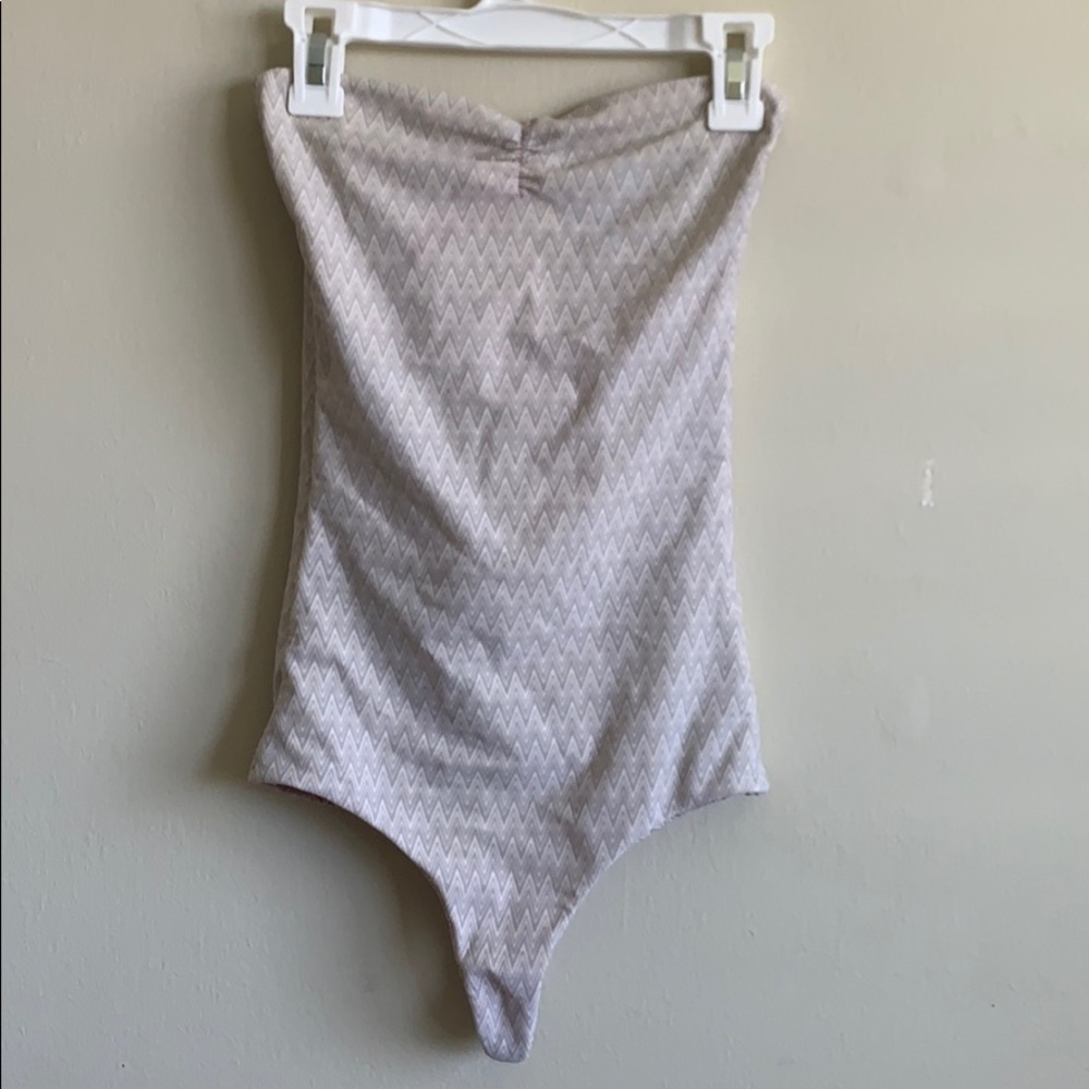 Acacia strapless one piece
